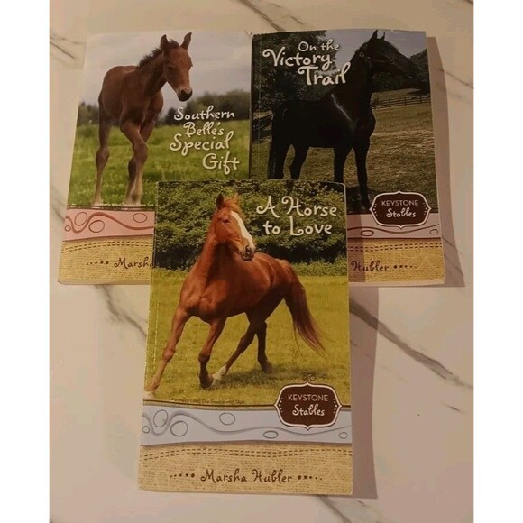 Keystone Stable Series Books 1-3  Horse Novels Fiction - Picture 1 of 8